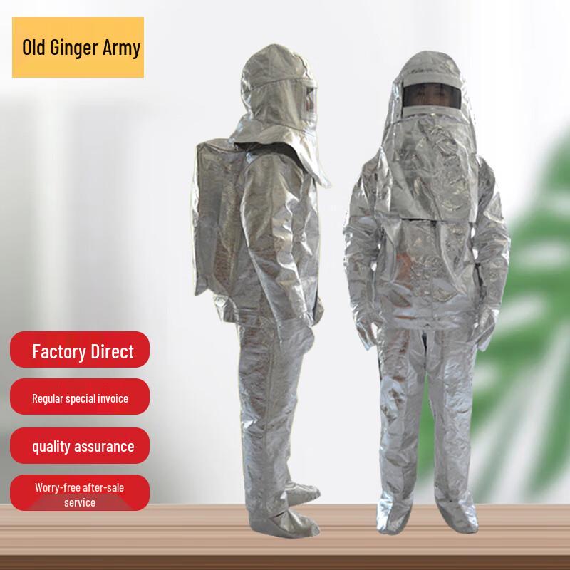 Lao Jiangjun Fire Resistant Aluminum Foil Suit