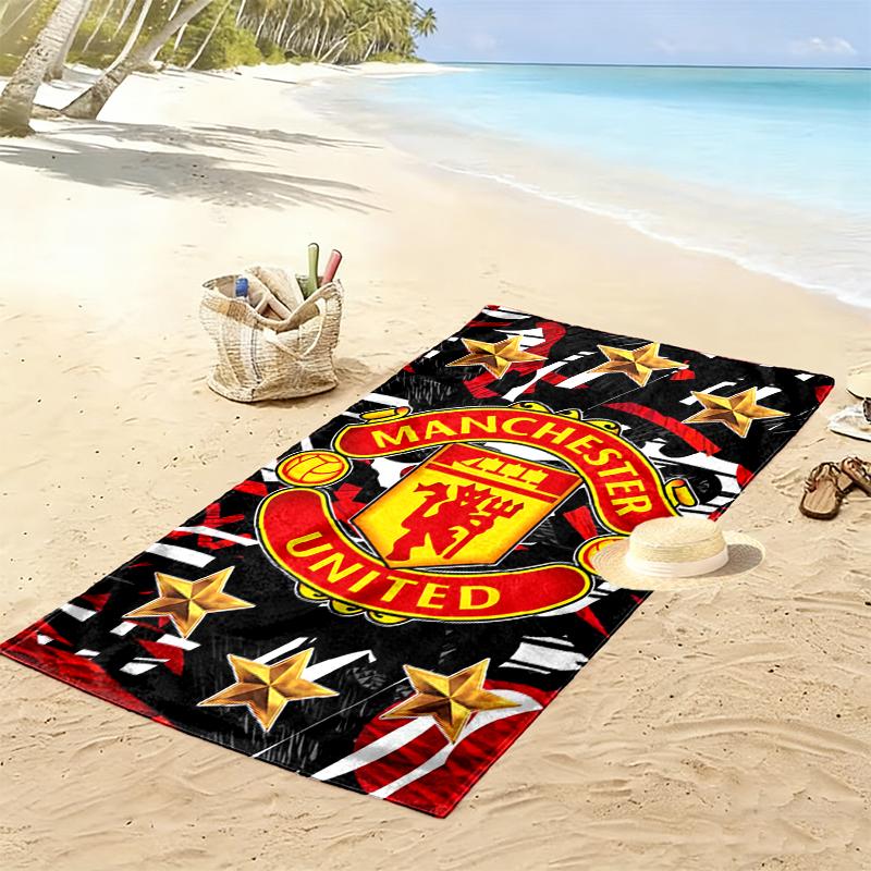 Manchester United Manchester City Beach Towel, A Must-have for Any Perfect Trip, Perfect Birthday, Holiday Gift For Family and Friends