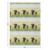 Belted Galloway Cow and Calf Throw Blanket Kid'S Soft Plush Plaid Thin Personalized Gift Blankets
