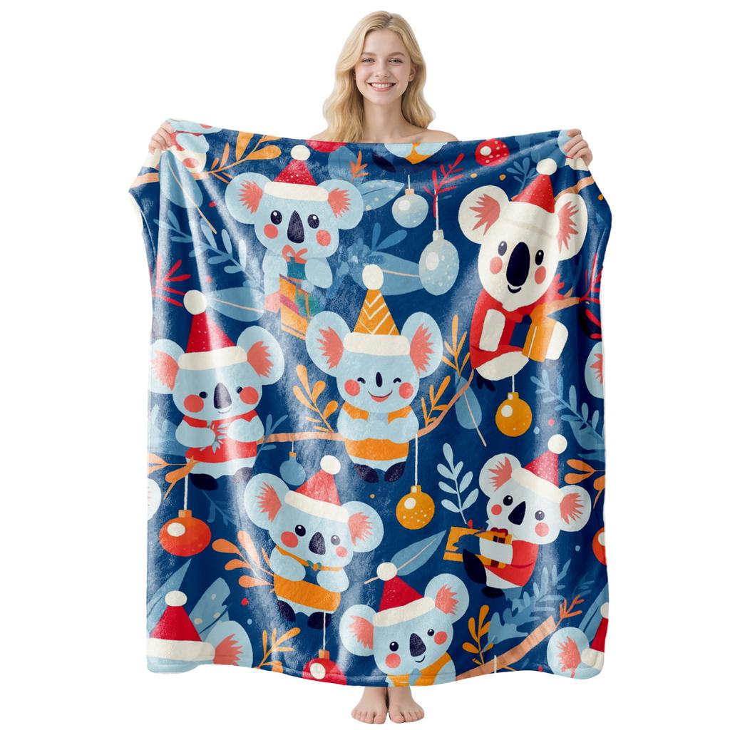 2026 Christmas flannel blanket is universal for all seasons