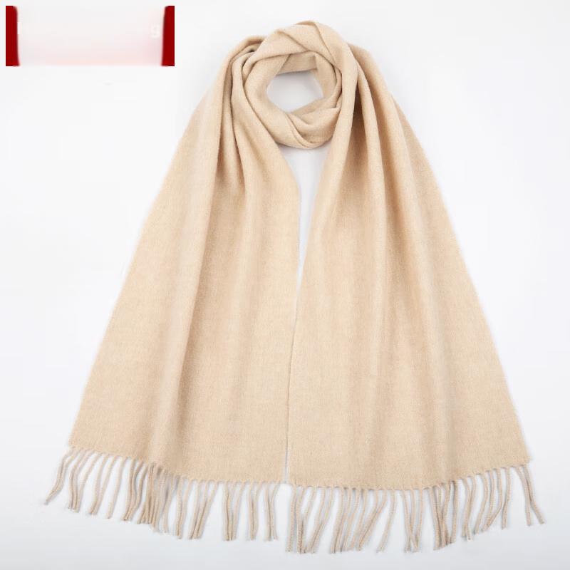 Hengyuanxiang Pure Wool Scarf for Women, Autumn And Winter Shawl, Ladies' Warm Neck Wrap, Birthday Gift for Mom, Present for Girls, Gift Box Set