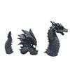 Dragon Sculpture Resin Giant Lawn Sculpture Gothic Fantasy Character Art Garden Terrace Statue Decoration