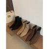 Autumn Simple Matte Suede Flat Socks Boots Flat Heel Thin Boots Temperament Pointed Short Boots Women's