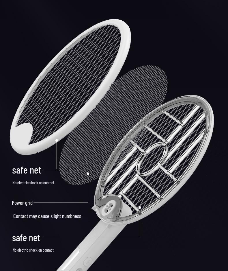 Foldable Electric Mosquito Killer Lamp for Home, Outdoor, and Car Use