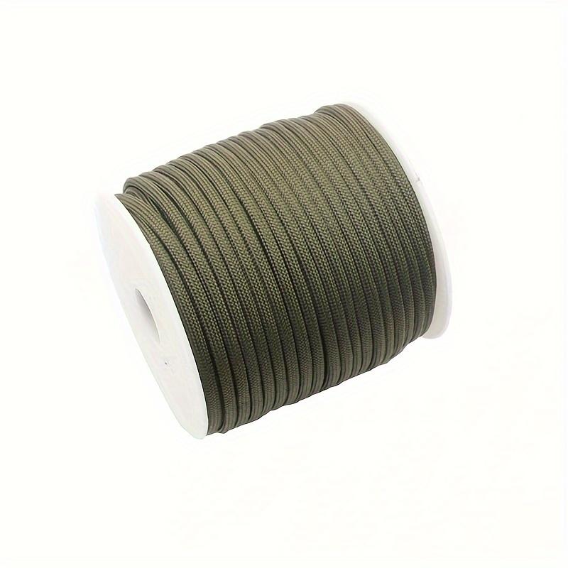 

Outdoor Rope, 4mm Core Rope For Camping, Braided Bracelet зелений