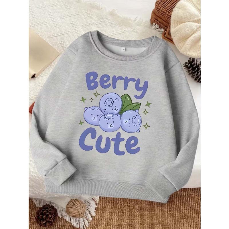 European Sizes New Fashionable Kids' Sweatshirt, Comfortable Crewneck Sweatshirt for Kids, Casual Versatile Trendy Printed Top for Students
