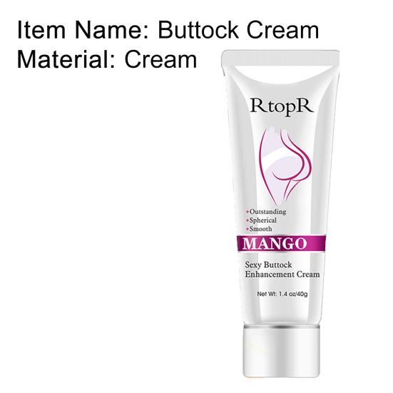 RtopR Mango Buttock Enhancement Cream Smooth Firming Hip Curve Shaping Skin Care