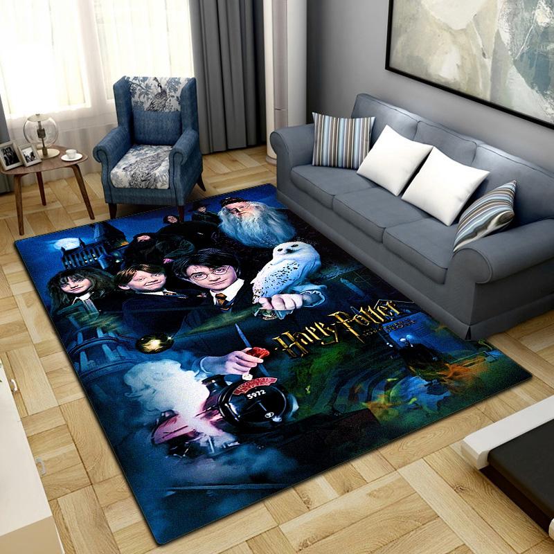 Harry Potter Area Carpet for Living Room Bedroom Home Decor Cool Movie Mat Floor Mat -LXR34