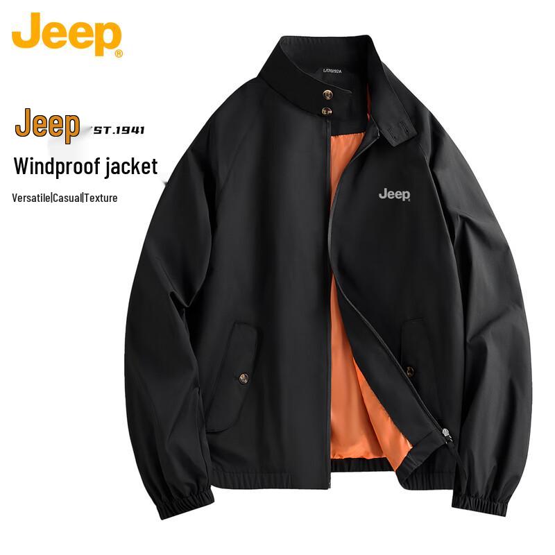 

Jeep Men s Harrington Bomber Jacket L