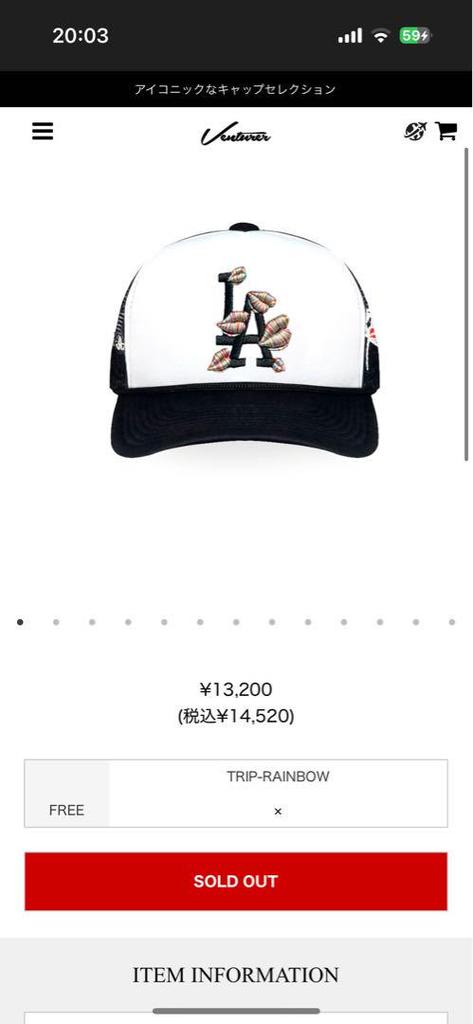 [USED] Laropa LA Mesh Cap