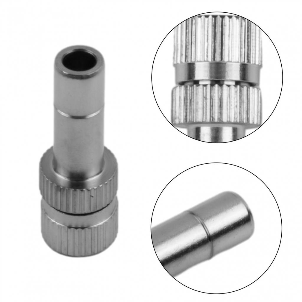 10Pcs 6mm Misting Nozzle Fast Connect Mist Fog Sprayer Spray Nozzles Gardening