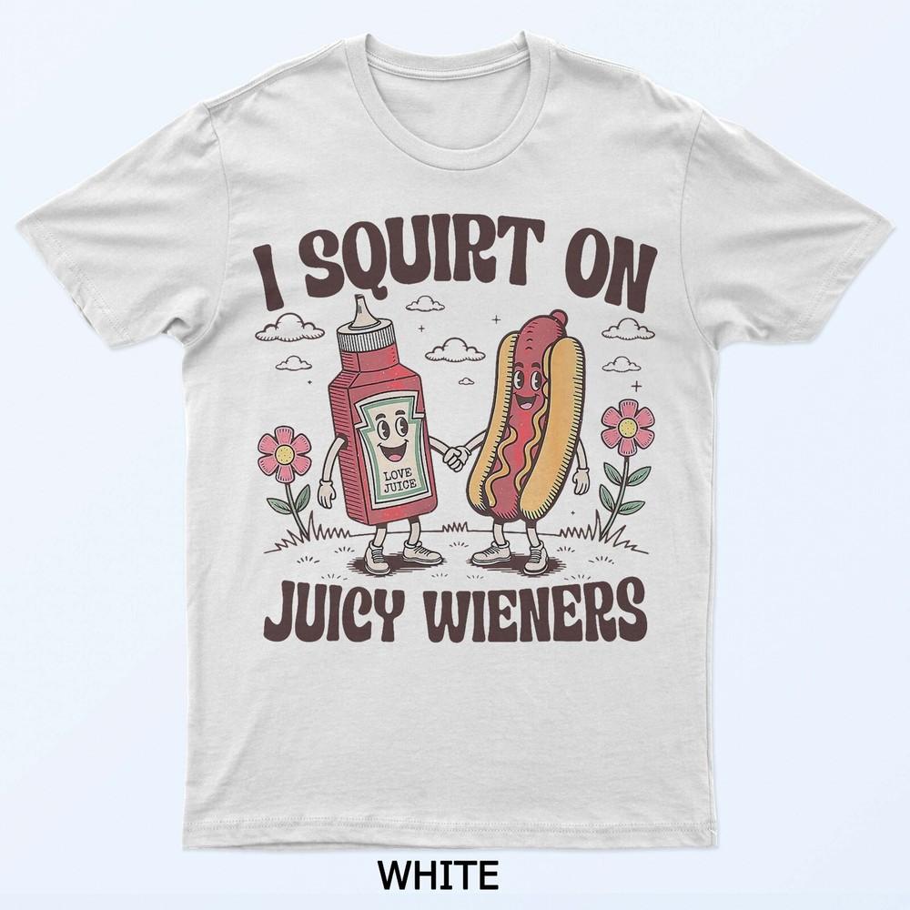 

Я брызгаю на сочные сосиски футболка L