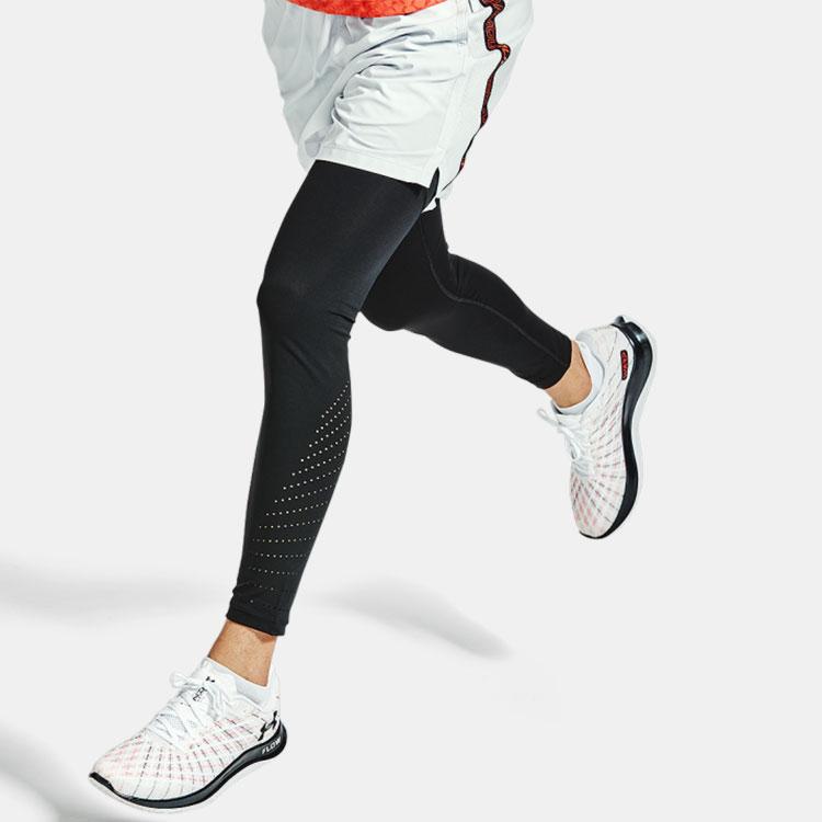 Under Armour Casual Breathable Running Sports Compression Fitness Pants Men Bottoms Black 1361489-001