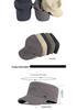 Men's Fashionable Cotton Duckbill Cap - Flat-top, Korean Style Military Hat for Spring/Autumn, Outdoor Sun Protection and Sport.