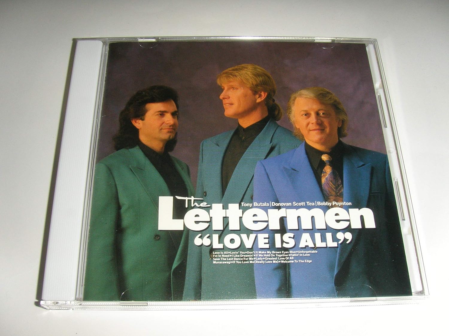 

CD LETTERMEN - Любовь - это все Японская поп-музыка Б/У