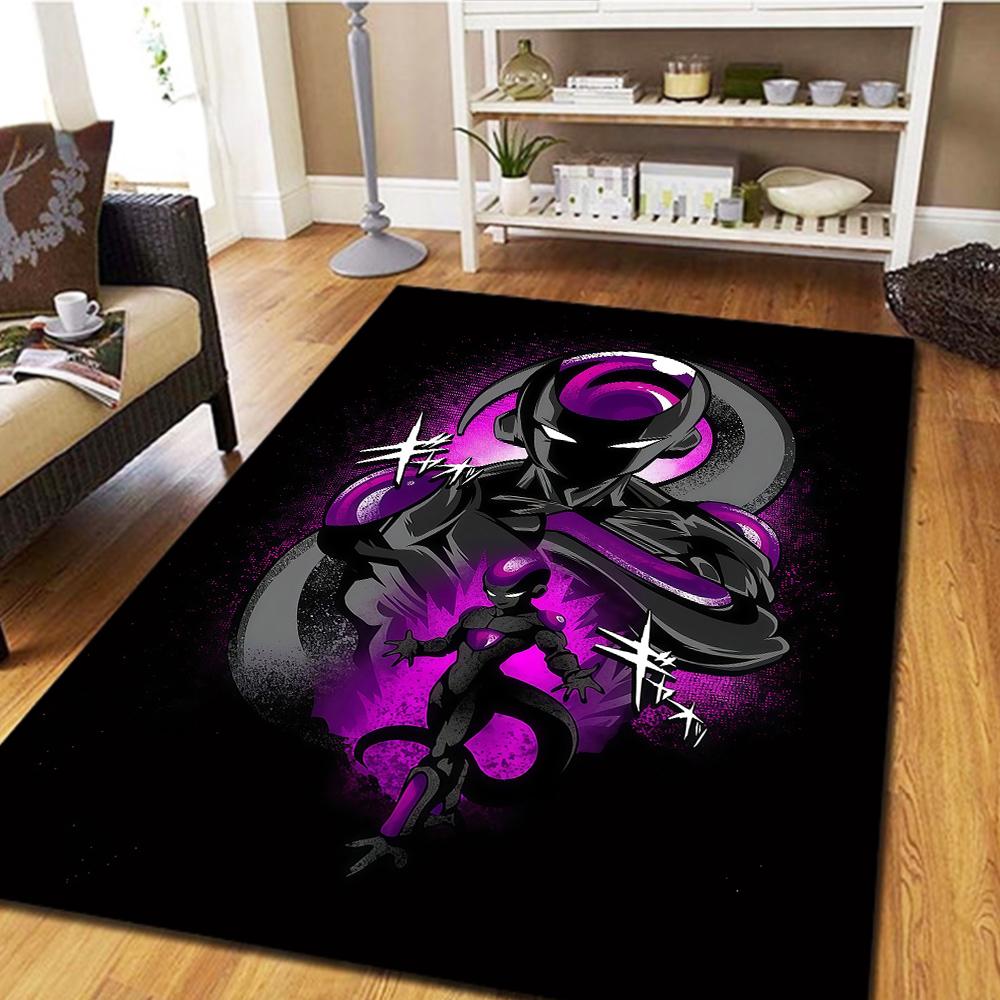 

Dragon Ball Z Digital Print Carpet, Living Room Floor Mat, Bedroom Decorative Rug, Cool Movie Play Mat -HYQ12 60x90cm