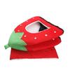 Cute Strawberry Cat Bed House Kennel Nest Sleeping Bag Puppy Pet For Small Dogs Sofa Mat Cushion Cat Pet Supplies