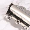2Pcs Stainless Steel Butterfly Hinge Automatic Closing Door Closer Swing Screen Window Spring Hinge