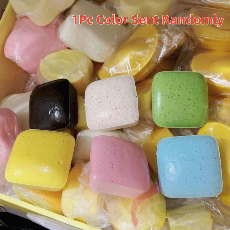 

1Pcs Slow Rising Grilled Rice Cake Slow Rebound Squeeze Toys Cheese Cake Bread Squishy Toy Stress Release Hand Relax Toy Gift
