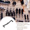 50Pcs Peg Board Pegboard Hook Locks Locks Holder Pegboard Clips New Hook Fastening Buckle