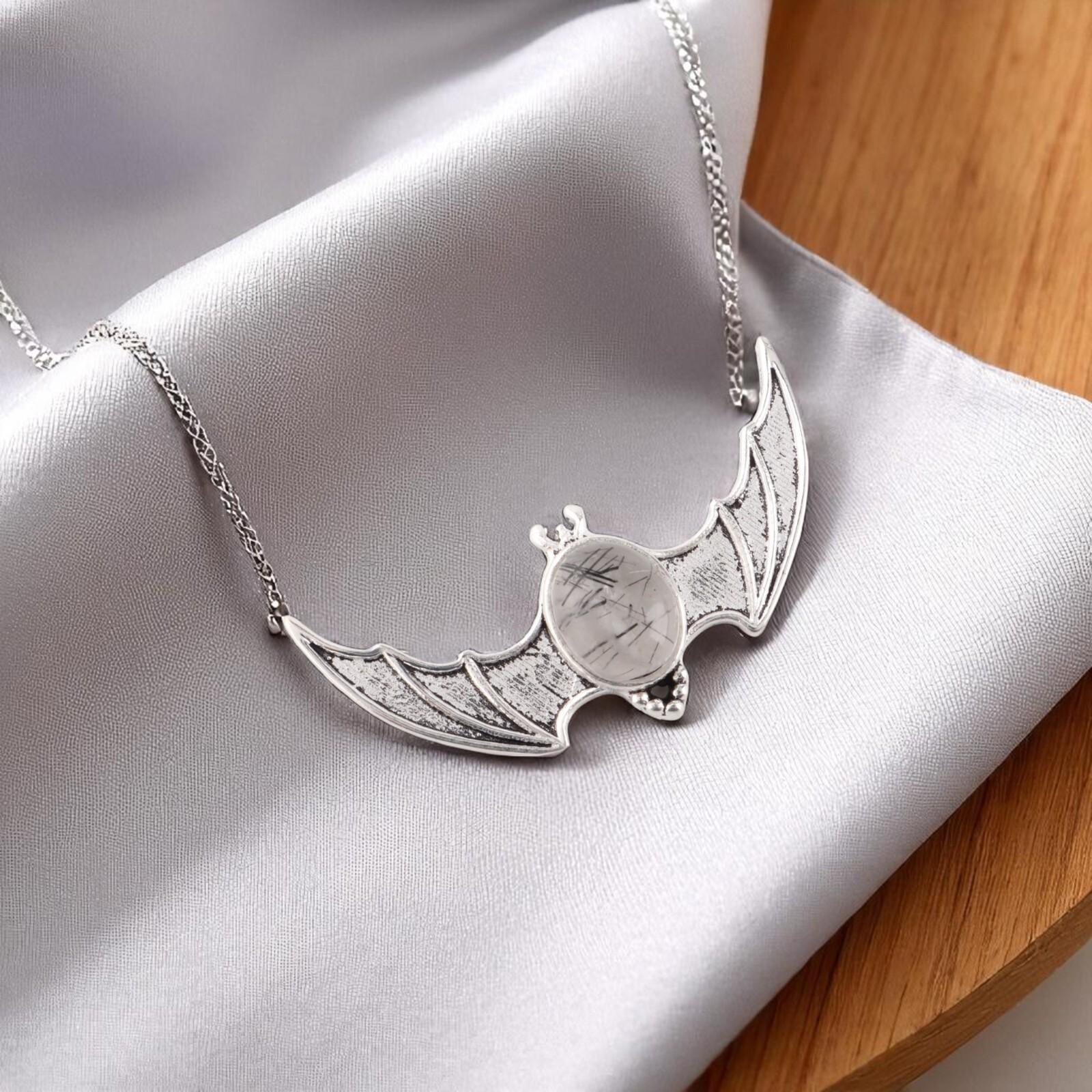 

Natural Black Rutile Gemstone 925 Sterling Silver Jewelry Pendant 1 For Gift CP-33-25