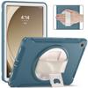 Hand Strap Case for Samsung Galaxy Tab A9 SM-X110 X115 X117 A9 Plus X210 X216 X218 360 Rotating Cover 3 Layer Protection Funda