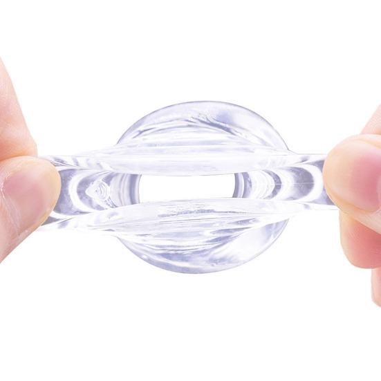 Penis Ring Good Elasticity Fast Adaptation Open Design Convenient Delay Ejaculation Lock Ring for Man