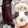 Children's Thick Winter Trousers, Big Children's Korean Version of One-piece Velvet Harem Pants, Sports Pants, Children's Pants