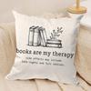 Book Waste Paper Cushion Cover Square Pillow Bedroom Sofa Leisure Comfort Living Room Home Decoration X