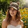 Breathable Duckbill Hat Adjustable Sun Hat Fashion Cat Ears Baseball Cap  Four Season
