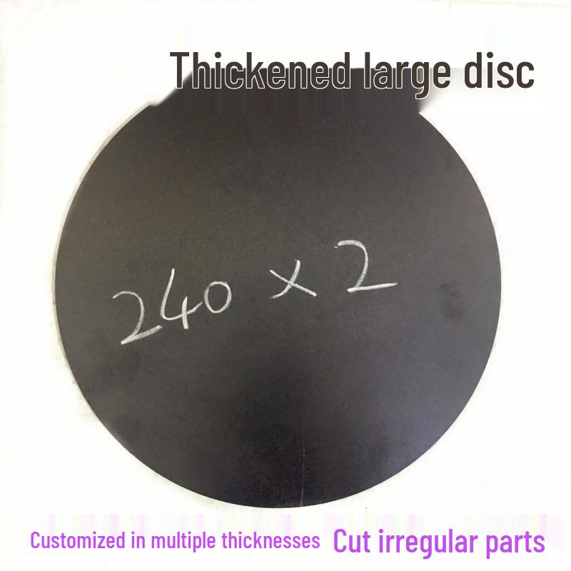 Thickened Carbon Steel Flat Washer - Round Q235 Stamped Black Iron Disc 40*2mm