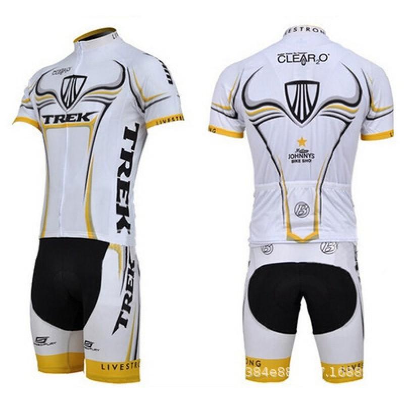 1 Men Women Cycling Jersey Bib Shorts Set Quick Dry Breathable Bike Riding Apparel