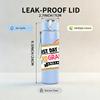 1PC First Day Third Grade Kids Art 750ml Color Plastic Sports Water Bottle Leakproof Flip Straw Lid Suitable for Sports Office Home Use