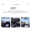 1 Piece Of Droplet Shaped Metal Rhinestone Inlaid Car Ornament Car Rearview Mirror Decoration