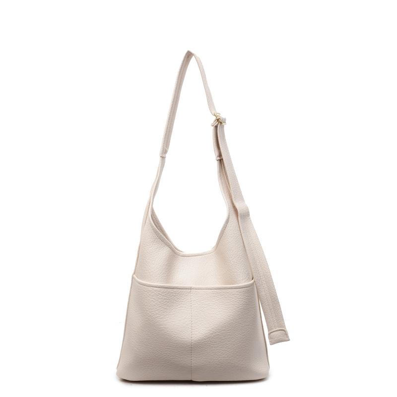 

Популярная портативная сумка-ведро для женщин, большая вместимость, повседневная универсальная сумка через плечо, ретро-сумка для матери и ребенка