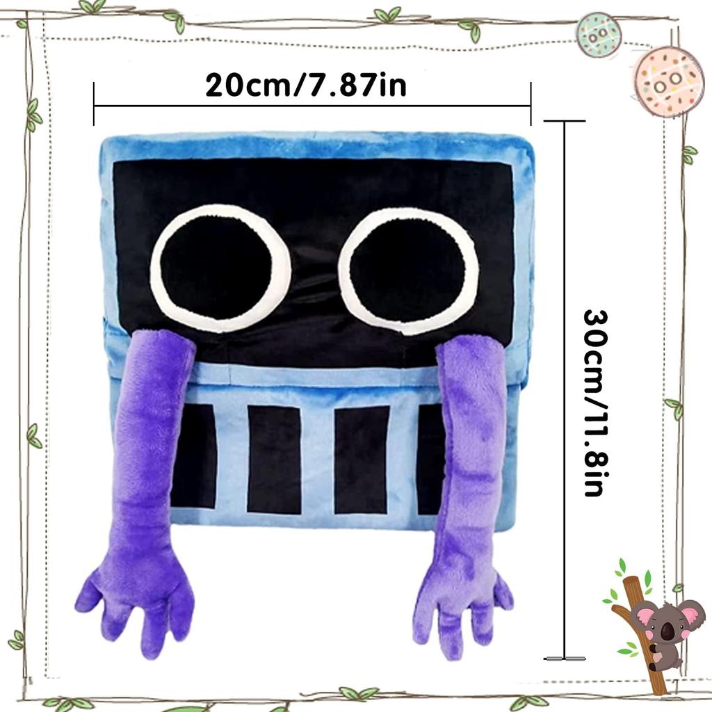 Rainbow Friends Plush Doll, Rainbow Friends Wiki, Horror Game Stuffed Doll, Rainbow Friends Plush Doll Toy for Boys and Girls and Game Lovers