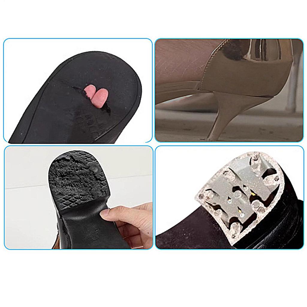 Shoe Grips On Bottom Of Shoes 3.28 Feet Shoe Sole Pads Heel Grips Women Shoe Cushion Shoe Gummies Bottom Of Shoe Stickers