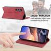 DF-05 For Samsung Galaxy S25+ Wallet Case RFID Blocking PU Leather Phone Cover