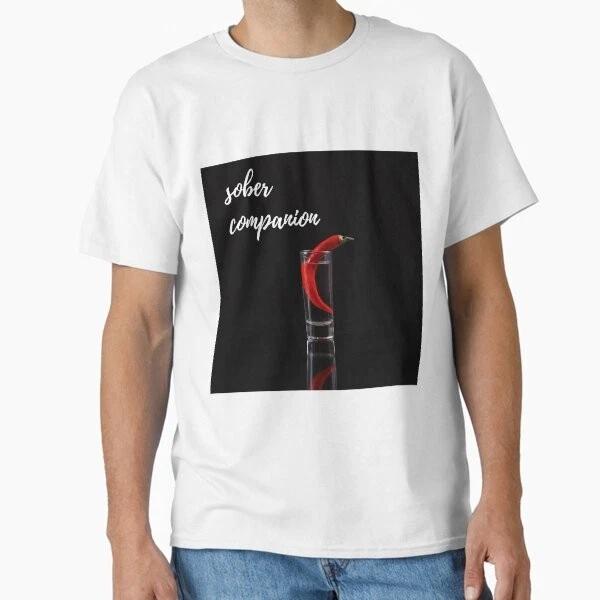 Sober Companion Classic Tshirt Made In Usaaus Tshirt S2xl S