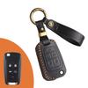 Car key cover is suitable for Buick folding key cover, Chevrolet car key bag, handmade leather.