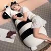 100/120cm Lovely Penguin Dog Zebra Pig Kawaii Long Pillow Stuffed Soft Animal Dolls Sleeping Toys