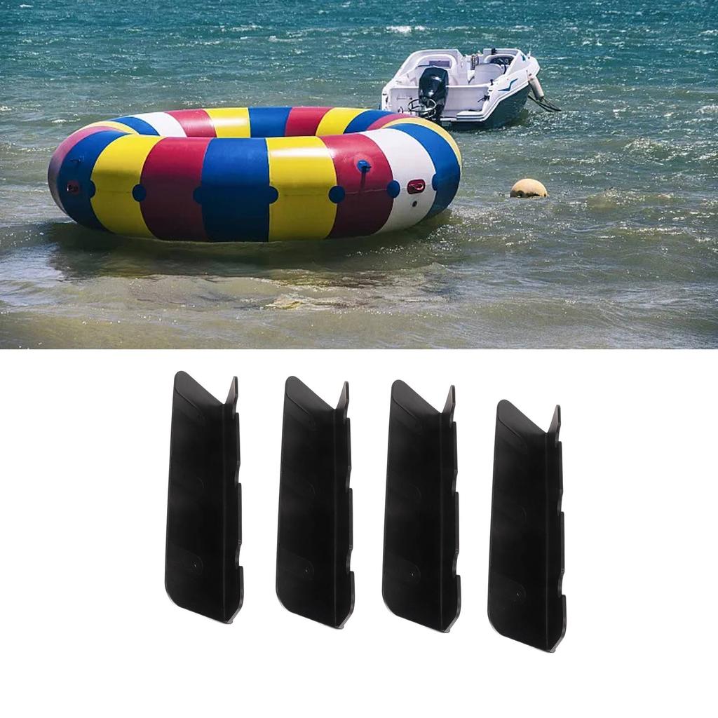4Pcs PVC Inflatable Boat Seat Hook Clip Bracket for Inflatable Rubber Dinghy Raft Yacht Kayak Rowing Boat Accessories
