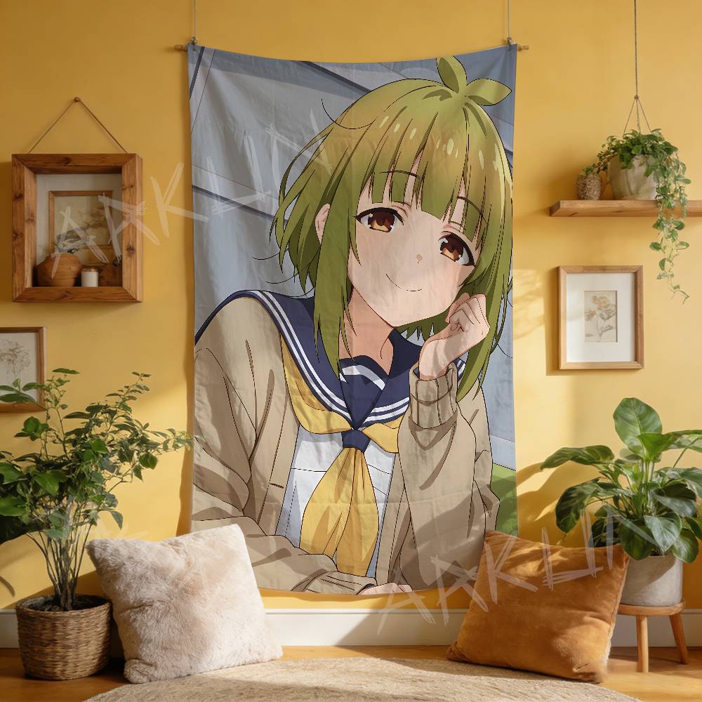 Anime Nokotan Cute Noko Shikanoko Tapestry Decoration Bedroom Dormitory Background Cloth Holiday Party Living Room Club Cloth