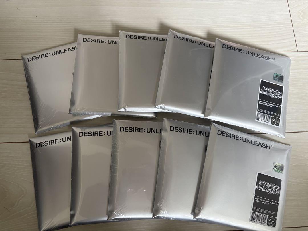 

[USED] ENHYPEN DESIRE:UNLEASH ENGENEver 10 pieces