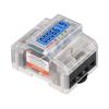 3 Phase 4 Wires Electric Energy Meter 50/60HZ Energy Meter LCD Backlight Power Consumption Monitor AC 3*230/400V for Home Office