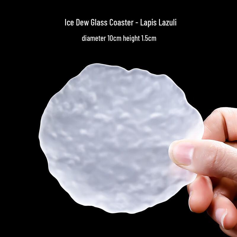 Yode Frosted Glass Irregular Fruit Dessert Plate