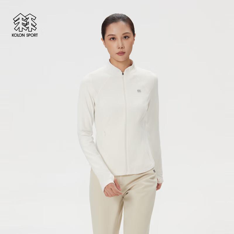 KOLON SPORT Women s Anti-static Knit Base Layer Stand-collar Jacket XL