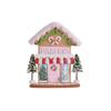 Creative New Christmas Decoration Items, Christmas Snow House Soft ClayChristmas House Decoration Pieces
