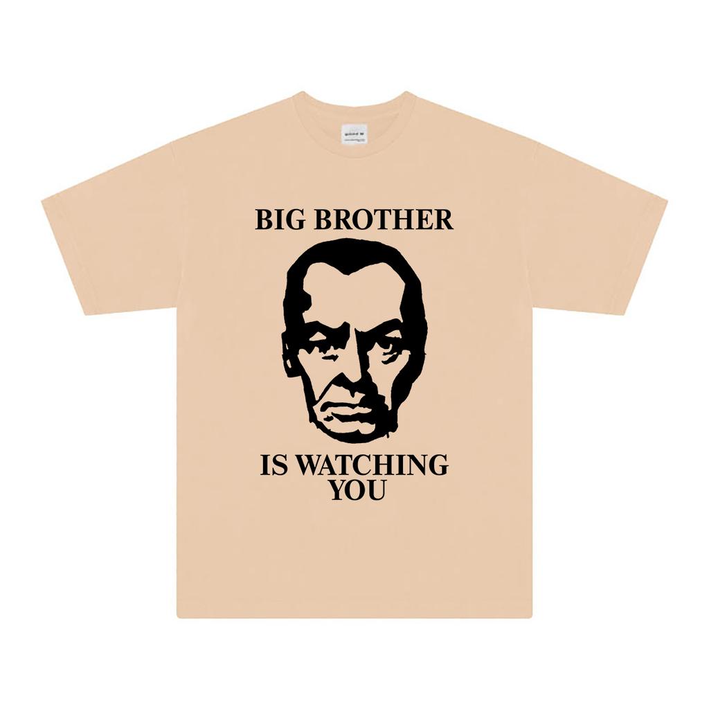 Big Brother Is Watching You T Shirt 1984 Short Sleeves Unisex Graphic Cotton Unisex WOMEN Summer Top Shirt