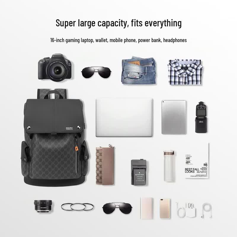 MARK FAIRWHALE Men's Luxury Travel Backpack
